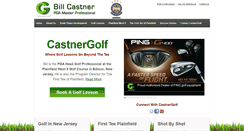 Desktop Screenshot of castnergolf.com